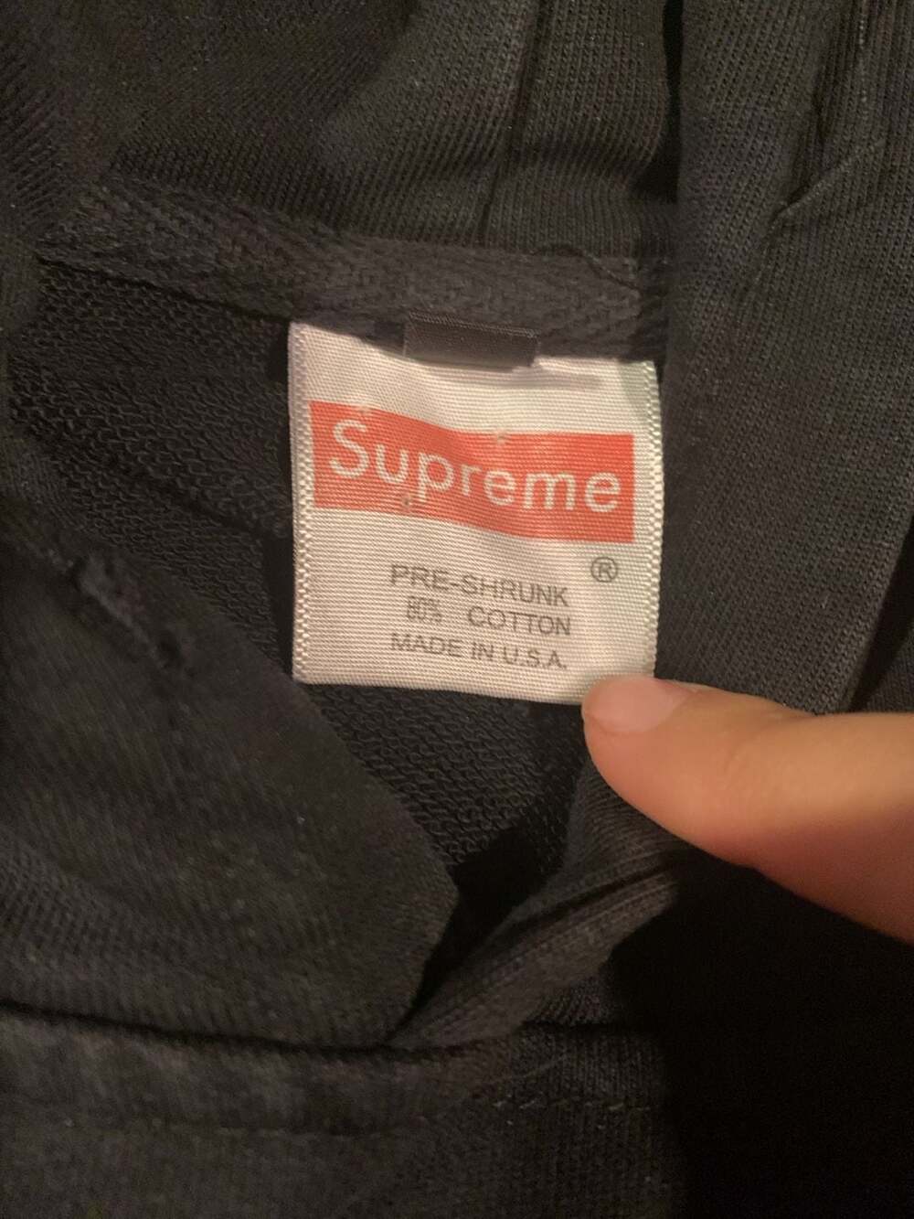 Supreme Box Logo Hoodie Black